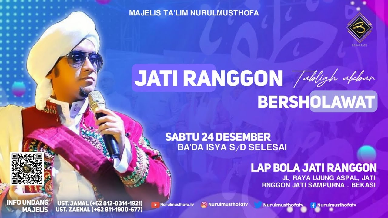 🔴 LIVE | Jati Ranggon Bersholawat  | Sabtu , 24 Des 2022 | Lap.Jati Ranggon Jl. Ujung Aspal Bekasi