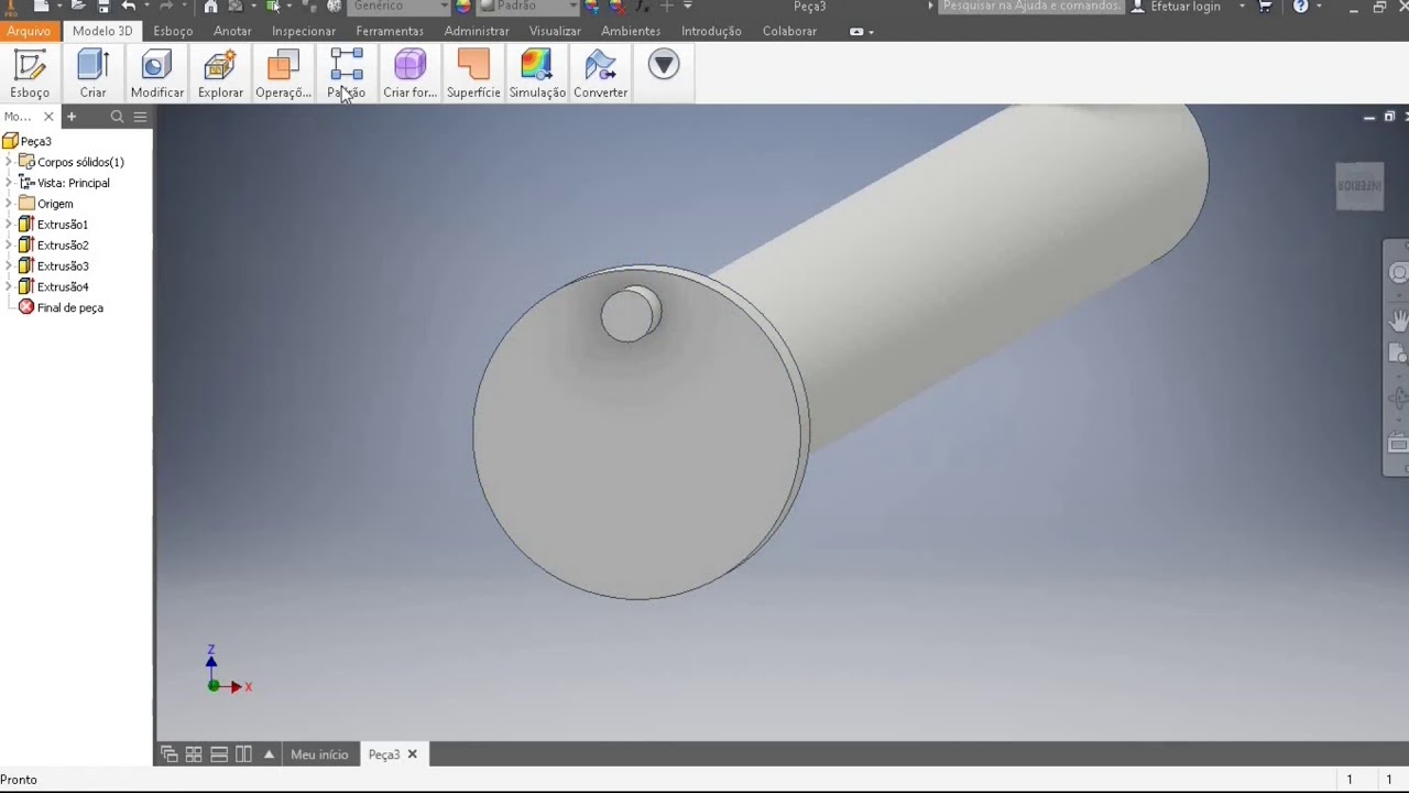 Minicurso de Inventor: Parte 2