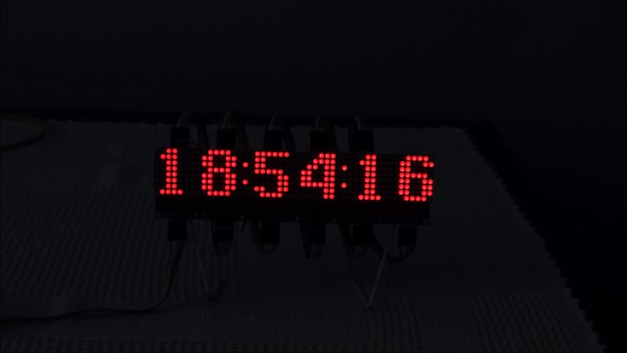 ESP8266 Internet Clock, Weather Station and Information Display - wersja polska