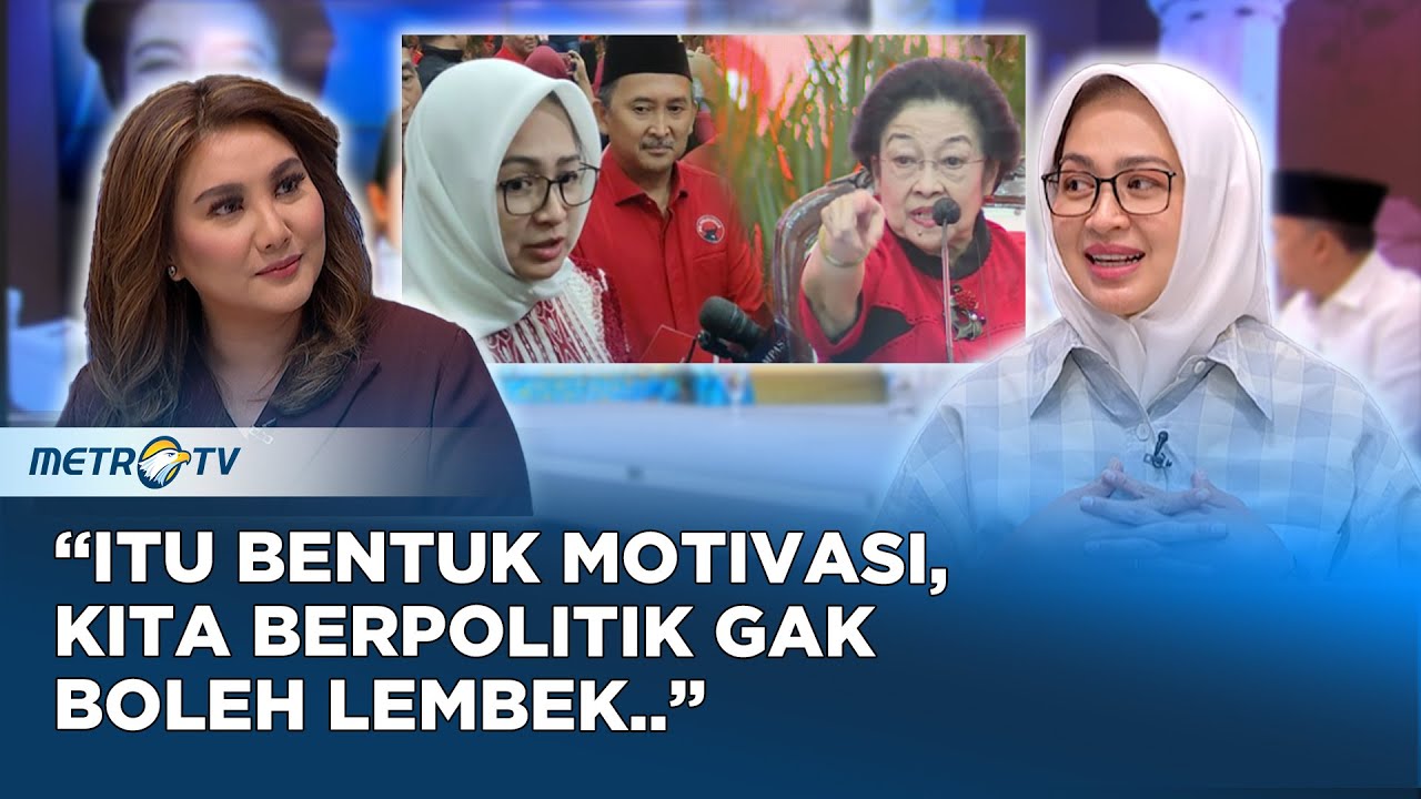 Airin Merasa Tak Dimarahi Megawati: Itu Bentuk Motivasi #panggungdemokrasi