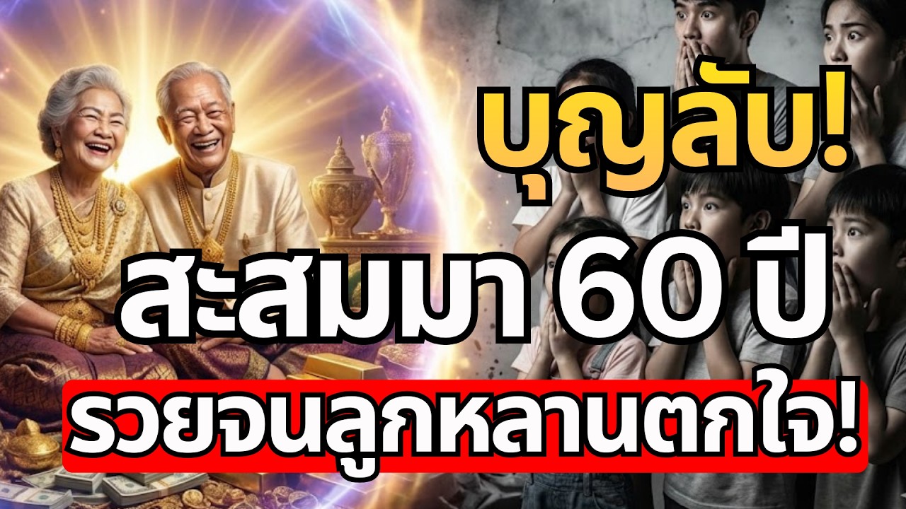 เปิดเรื่องเล่า บุญลับ! สะสมมา 60 ปี พลิกชีวิตบั้นปลาย รวยจนลูกหลานตกใจ!