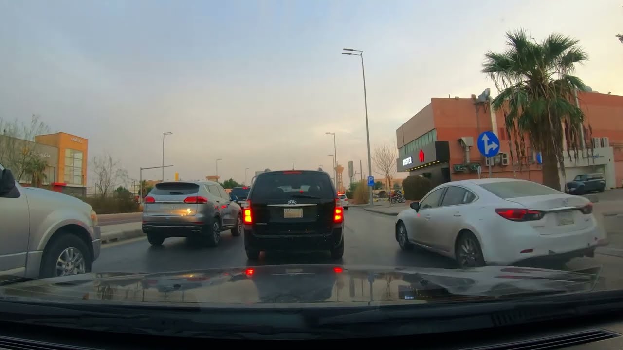 ASMR driving from Imam Al-Shafi’i Street to Al-Zubair Bin Al-Awwam Street | Riyadh,Saudi Arabia