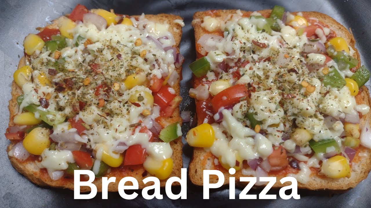 Bread Pizza || Easy snacks recipe || Quick & easy Bread Pizza || Kids recipe || Yummy instant Pizza