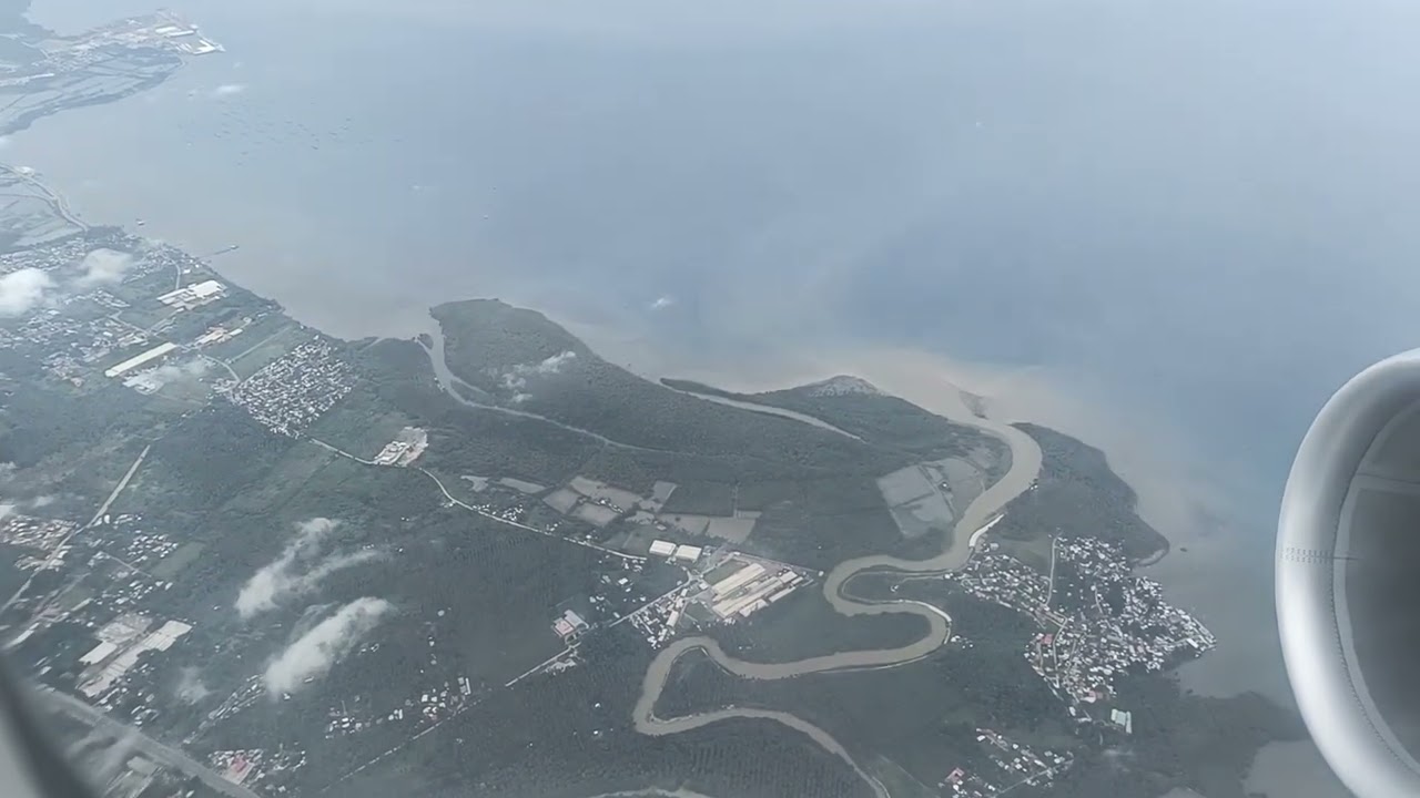 Takeoff from Davao Airport