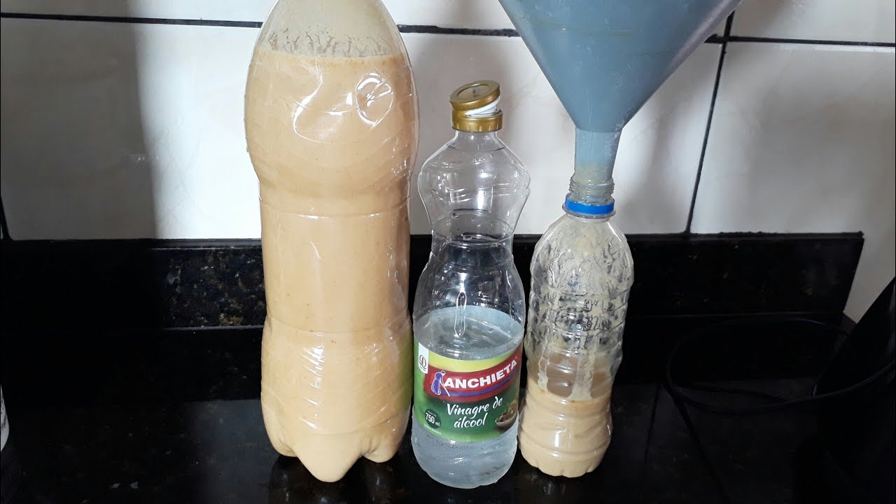 PURIFICANDO OLEO COM VINAGRE