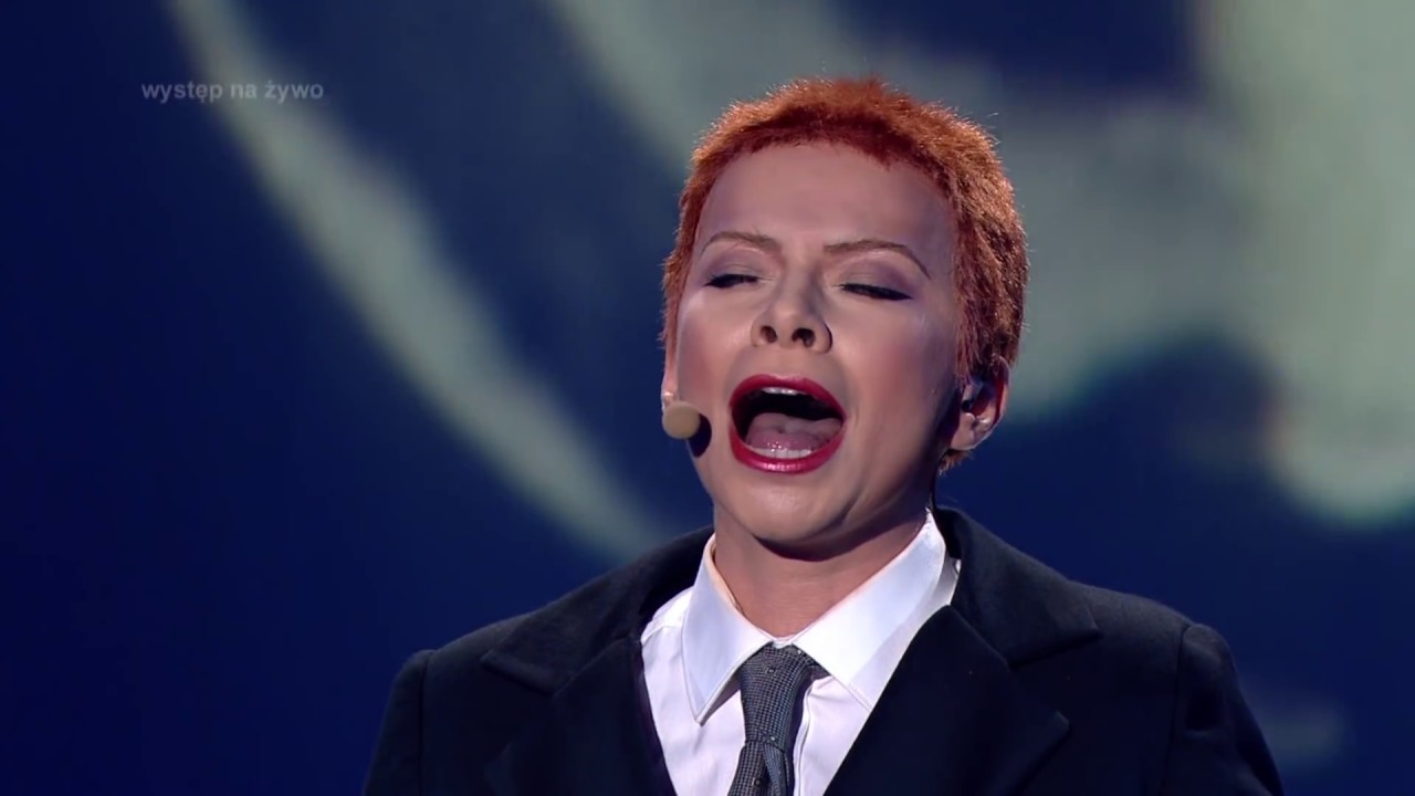 Your Face Sounds Familiar - Beata Olga Kowalska as Annie Lennox - Twoja Twarz Brzmi Znajomo