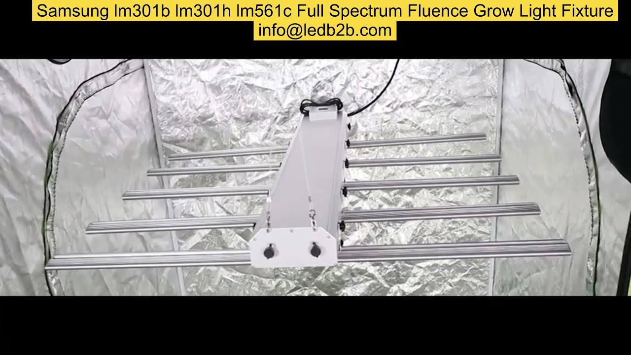 Samsung lm301b lm301h lm561c Full Spectrum Fluence Grow Light Fixture