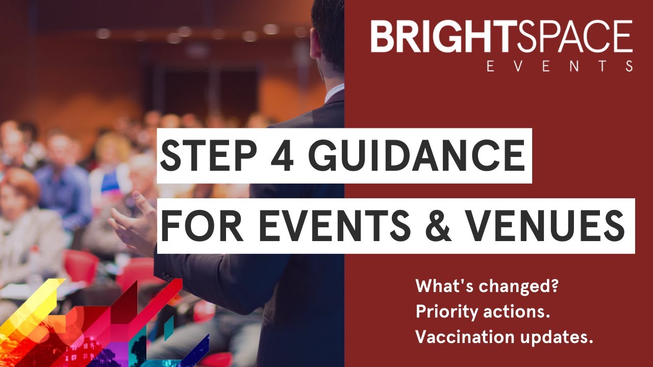 #Back2live: Step 4 Guidance for Events & Venues