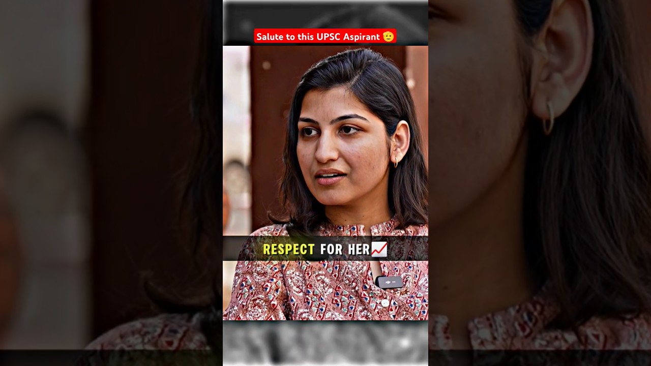 Respect for her. AIR 176 !! #upscresult2024