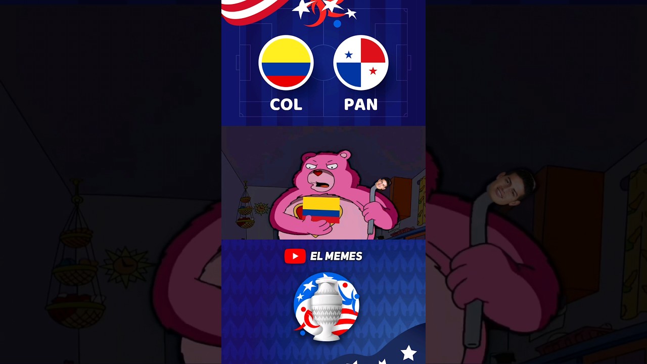 La que le espera a Panam&aacute; 💀#colombia #panama #copaamerica2024 #elmemes #memes #shorts#humor #futbol