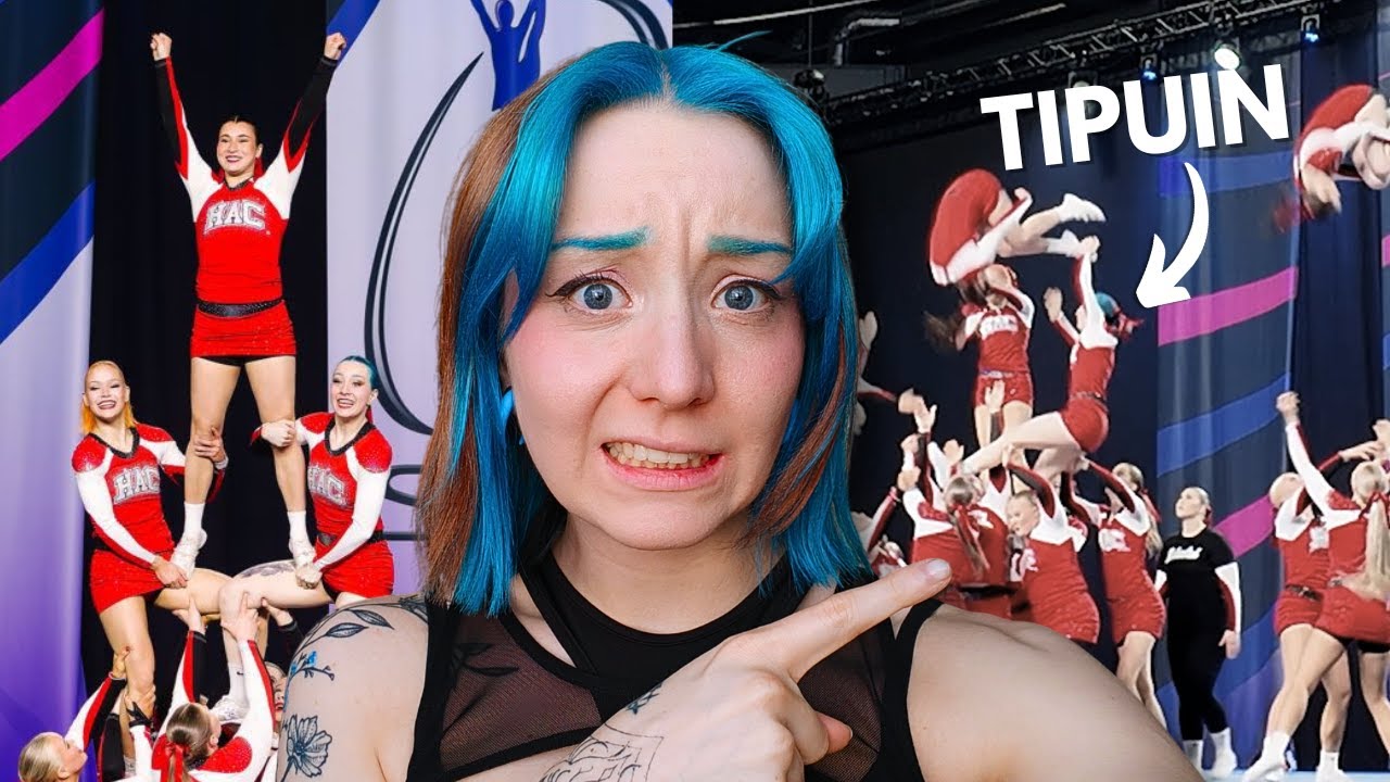 Kisasin Cheerleadingin Suomenmestaruuskisoissa!