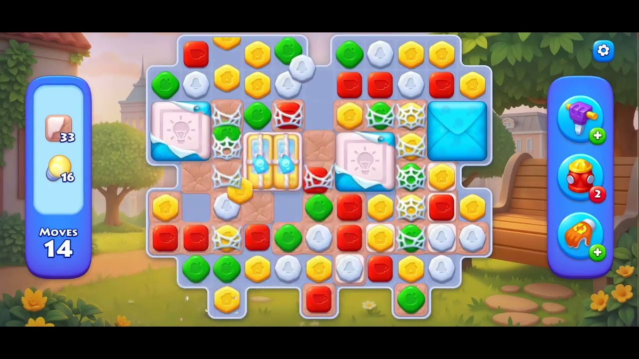 Township Match-3 Gameplay Level 3542
