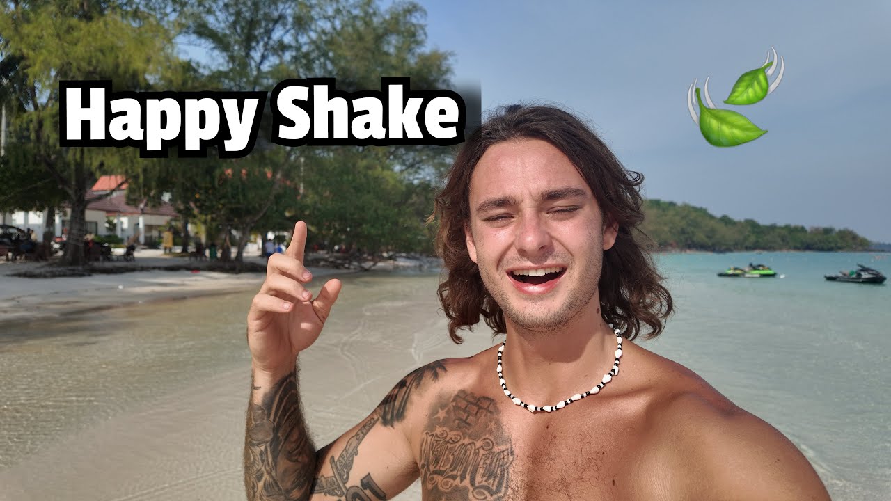 Пьем коктейль «Happy Shake» в Камбодже 🇰🇭