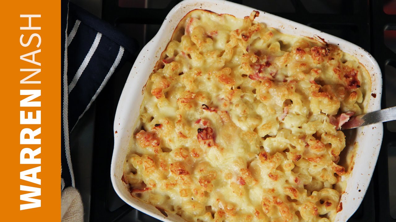 Baked Macaroni and Cheese - Best with Bacon - Recipes by Warren Nash