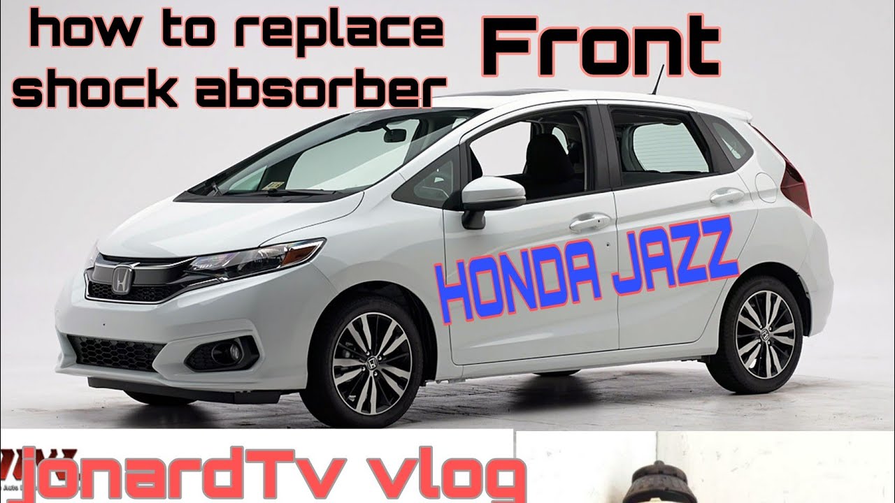 How to replace front shock absorber / Honda JAZZ