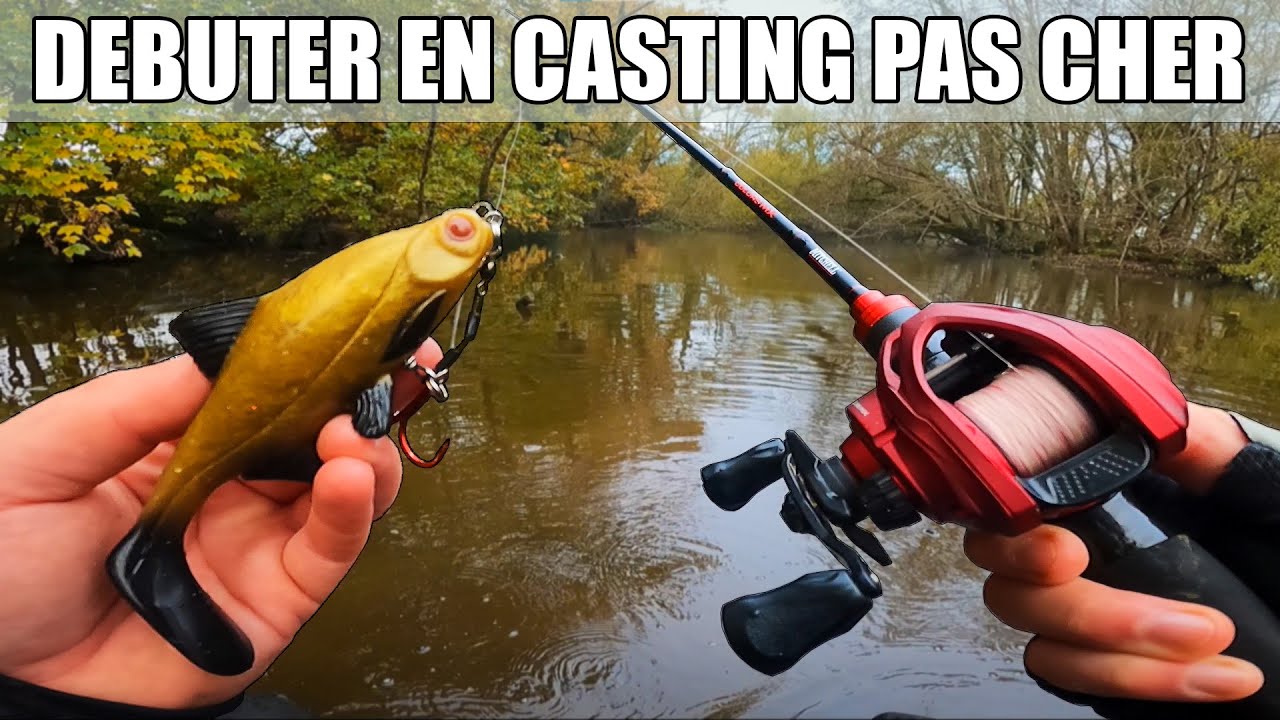 Je débute la pêche du brochet avec ce combo casting pas cher !!!