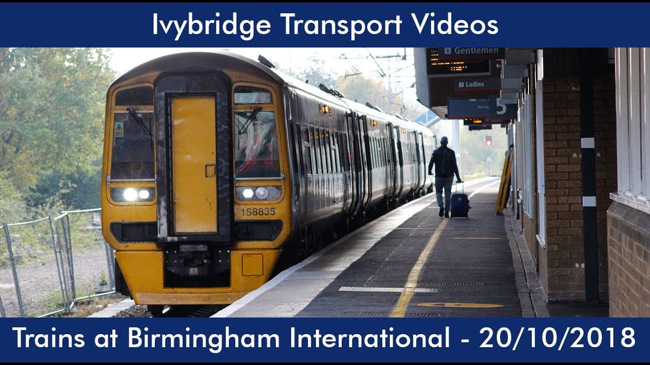 Trains at Birmingham International