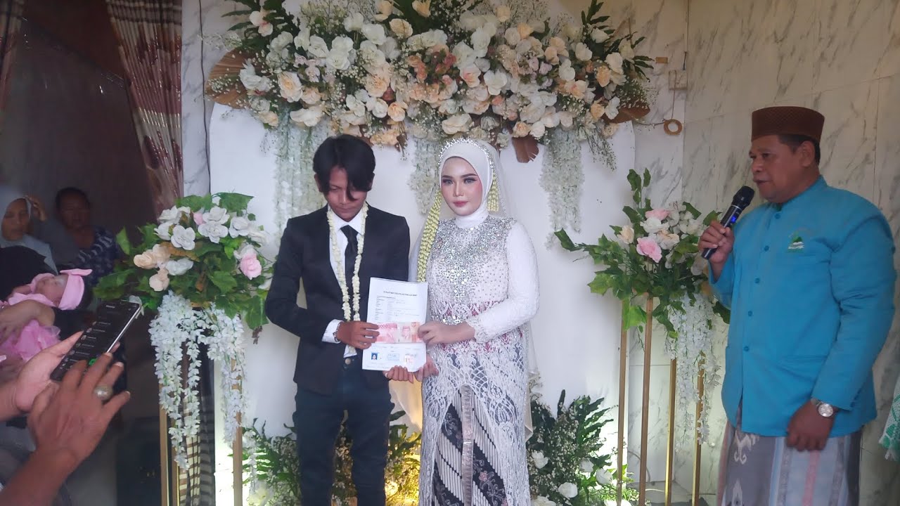 Akad nikah Muhammad Imron & Azzahira Aprilia 