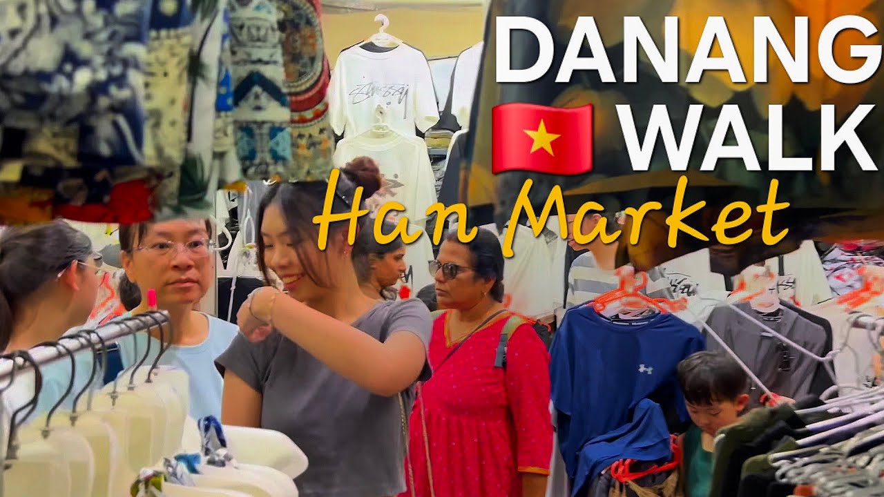 Han Market, Da Nang 🇻🇳 Beautiful Smiles & Bargains | Vietnam 4K Walking Tour