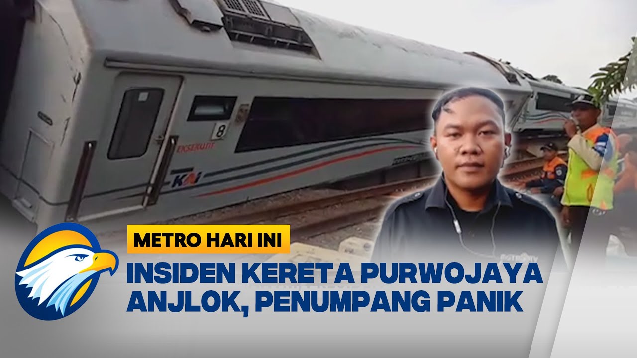 Live Kondisi Terkini Pasca Kereta Api Purwojaya Anjlok di Kabupaten Bekasi [Metro Hari Ini]