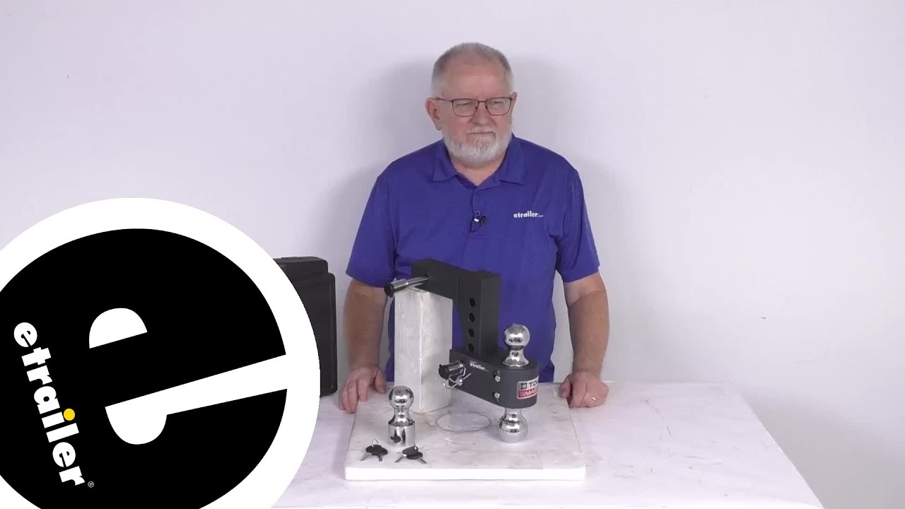 etrailer | Review of TowSmart Trailer Hitch Ball Mount - Adjustable Ball Mount - TS74VR