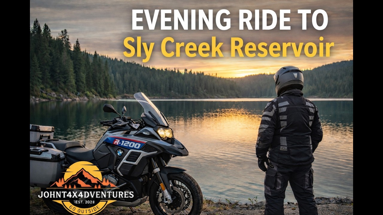 Last Light Ride to Sly Creek Reservoir