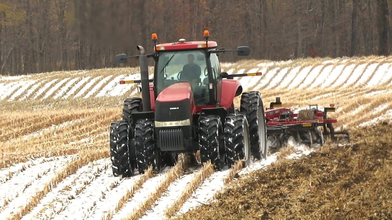 Fall Tillage 2020 | Case IH 305 Magnum Chisel Plowing | Chisel Plowing 2020 Ontario, Canada