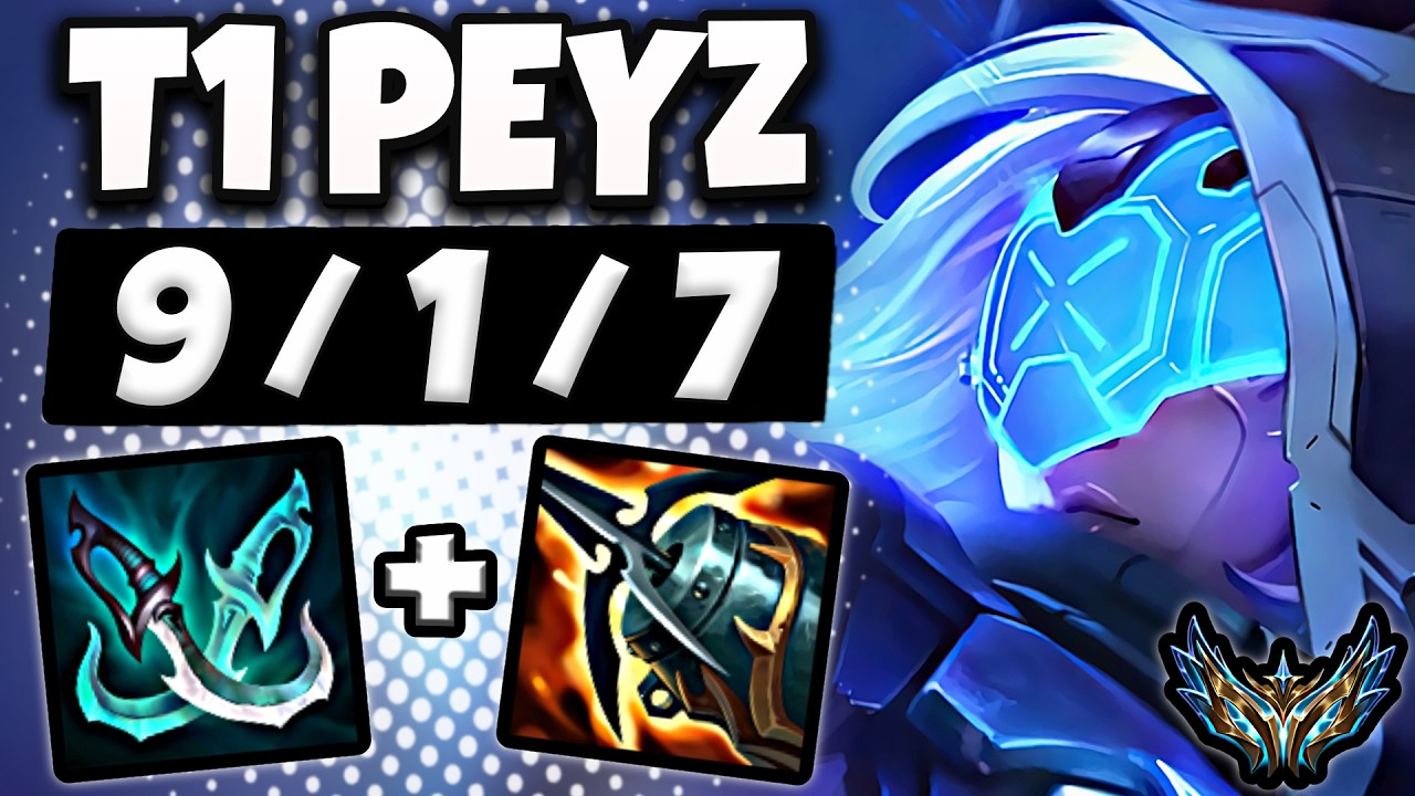 T1 Peyz Ashe ADC vs Yunara - Patch 26.4 Korea Challenger 2127 LP