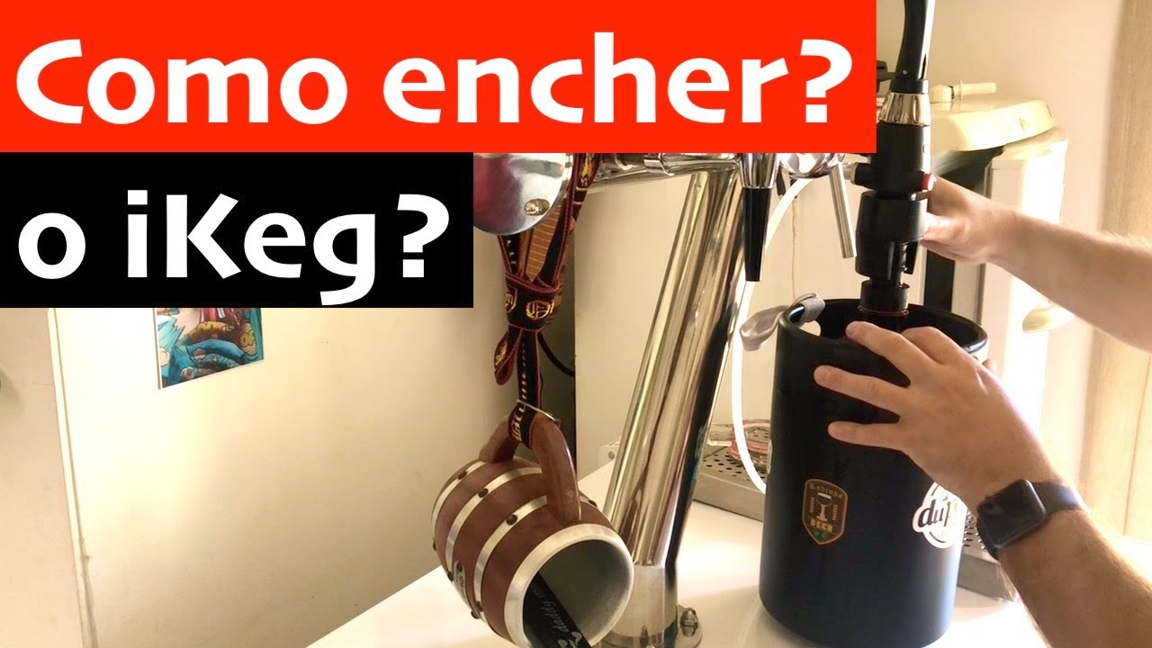 Keg vacuum ou normal. Como encher? com iTap ou Wintap