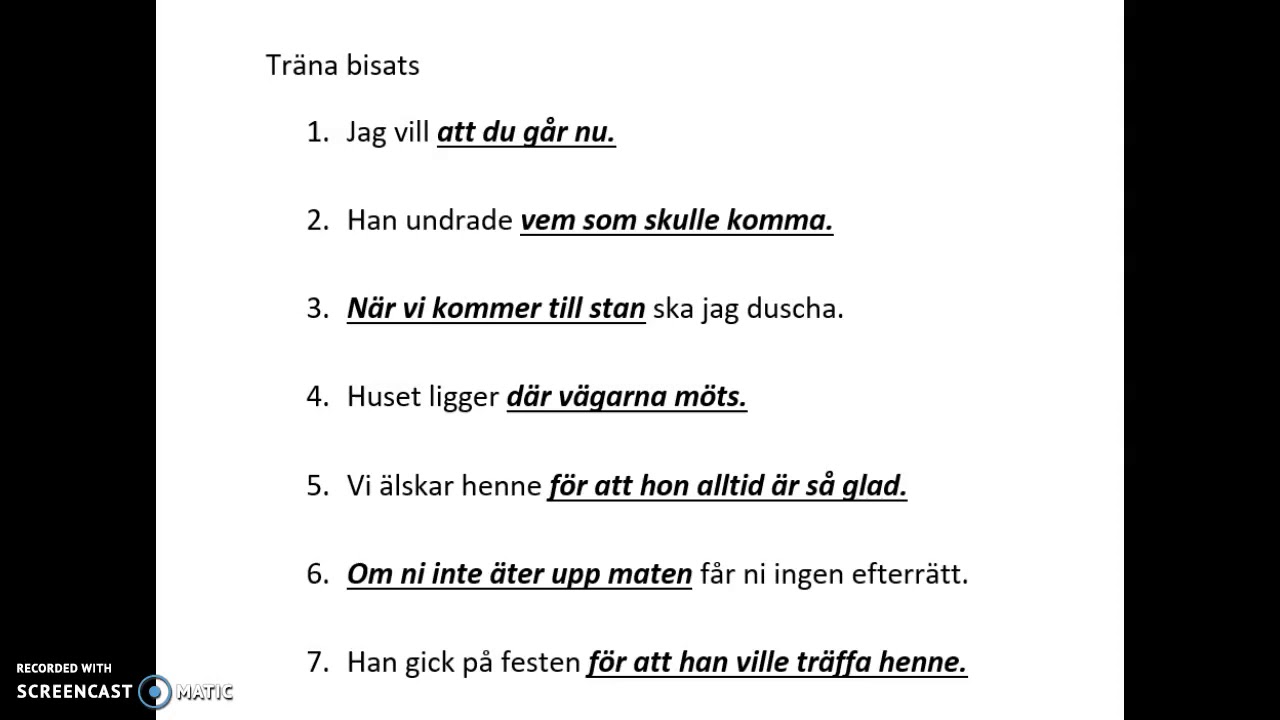 träna bisats/ sfi från kviberg