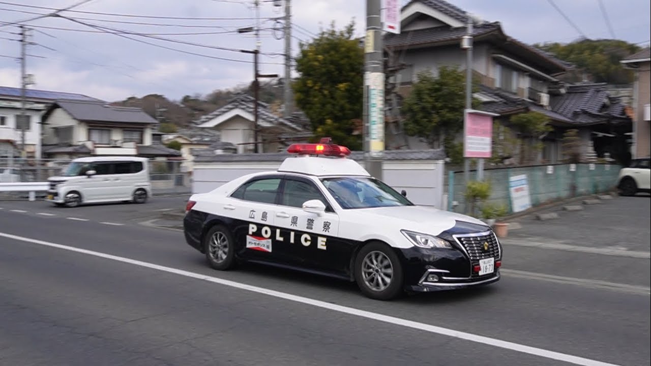 幹線道路で故障車⁉️大渋滞発生中❕福山西2緊急走行‼️