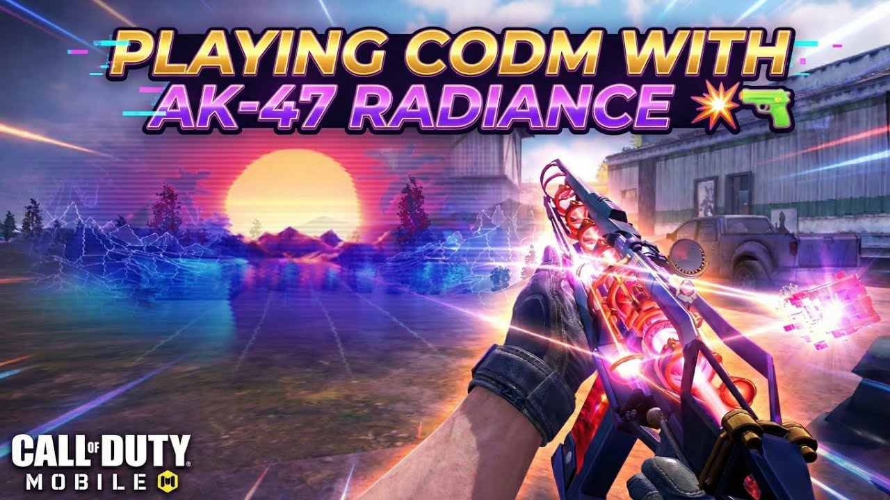 Playing CODM with Mythic AK-47 – Radiance ✨🔫