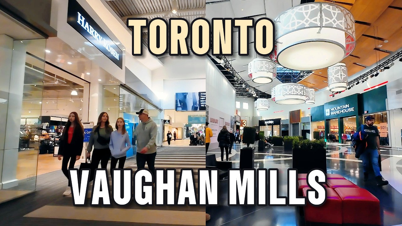 🇨🇦 Vaughan Mills Mall 4K | Walk Tour Toronto’s Largest Outlet Shopping Centre