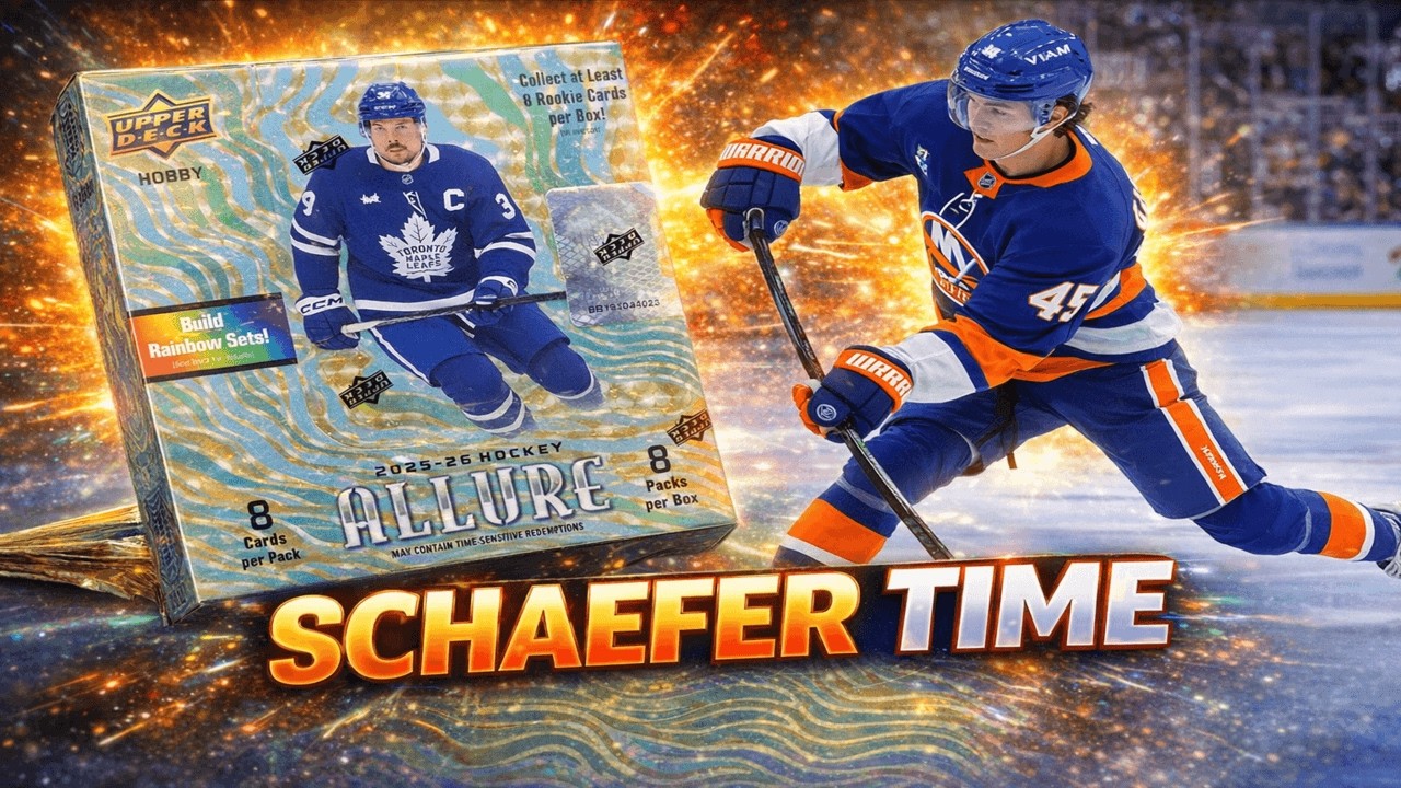 ALLURE Hockey First Glance - Hobby Box and Case Break Reveal Upper Deck 2025-26