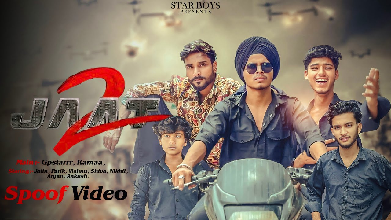 New movie Jaat 2025 || sunny deol || spoof Part 2 || full action scene || Star Boys  #gpstarrr