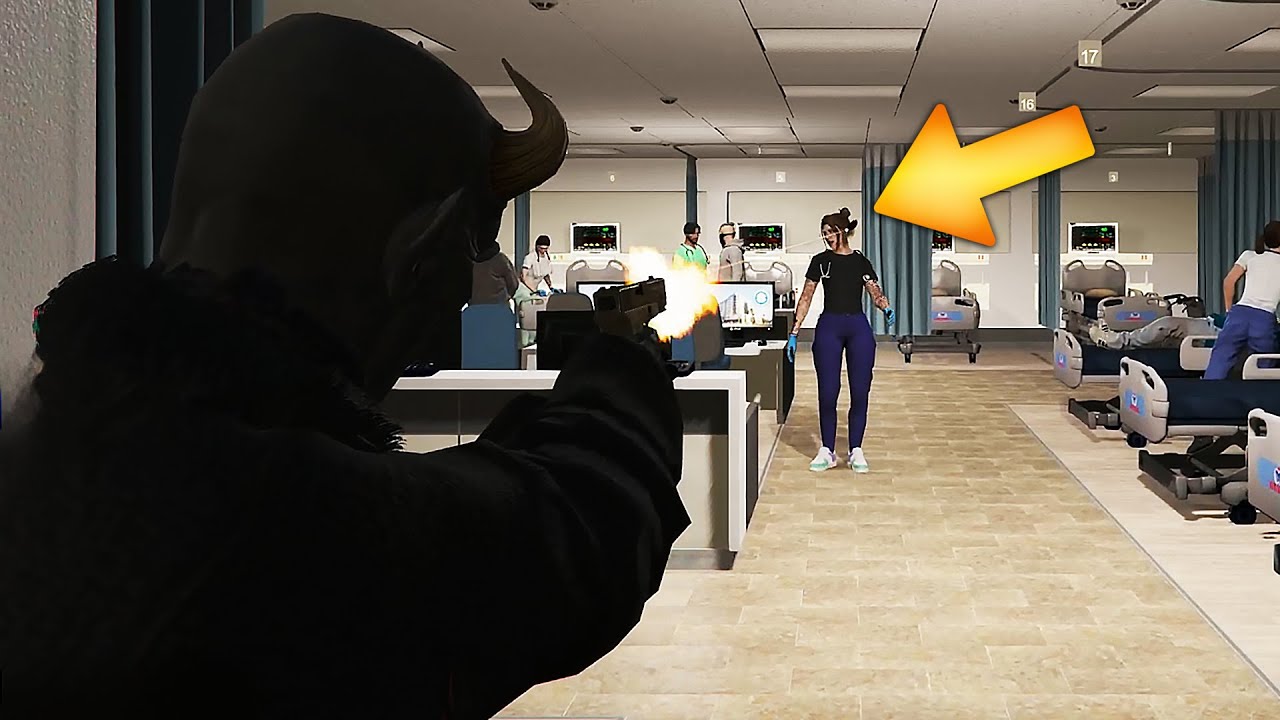 Mr. K's Successful Hit on Amelia Waters at the Hospital | Nopixel 4.0