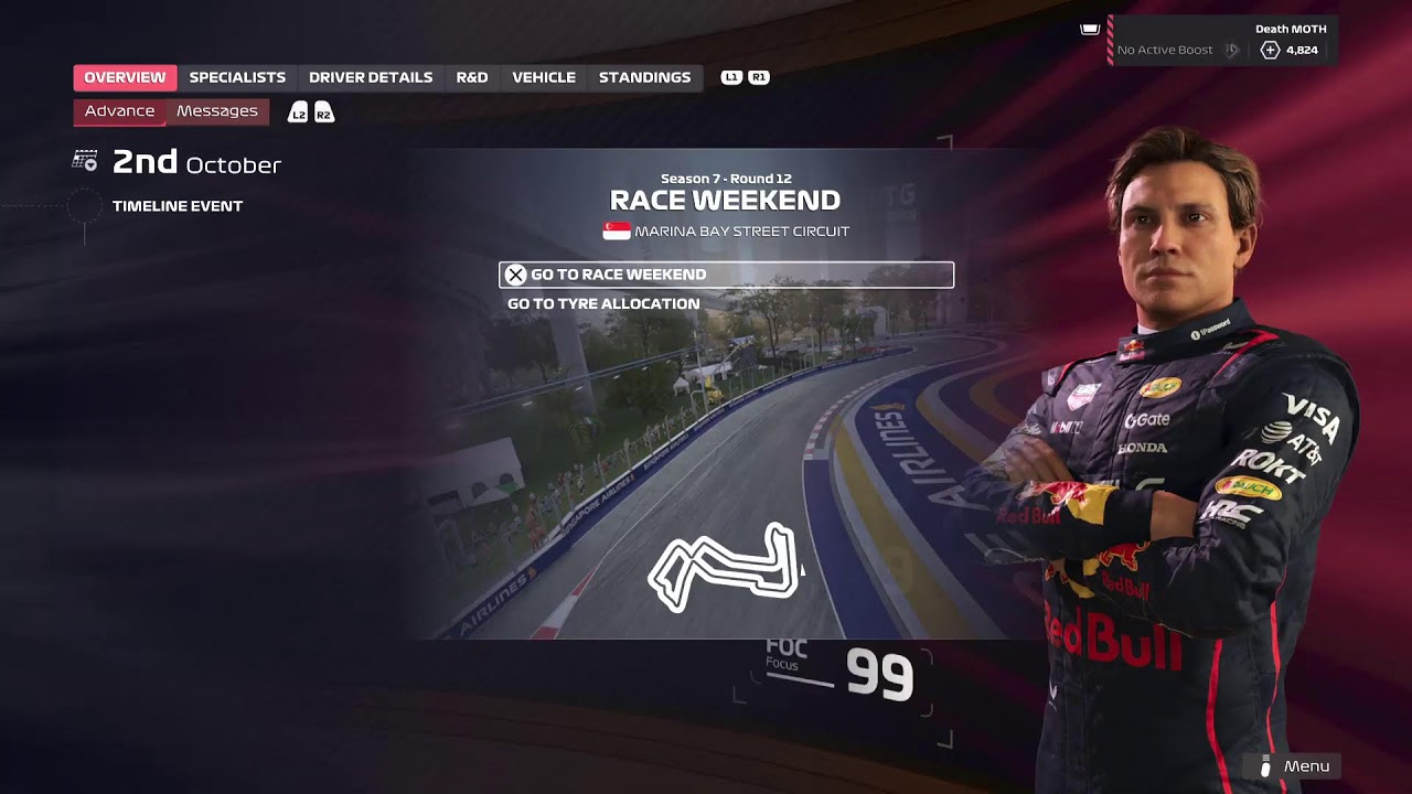 F1 25 season 7 Monza (No Commentary)