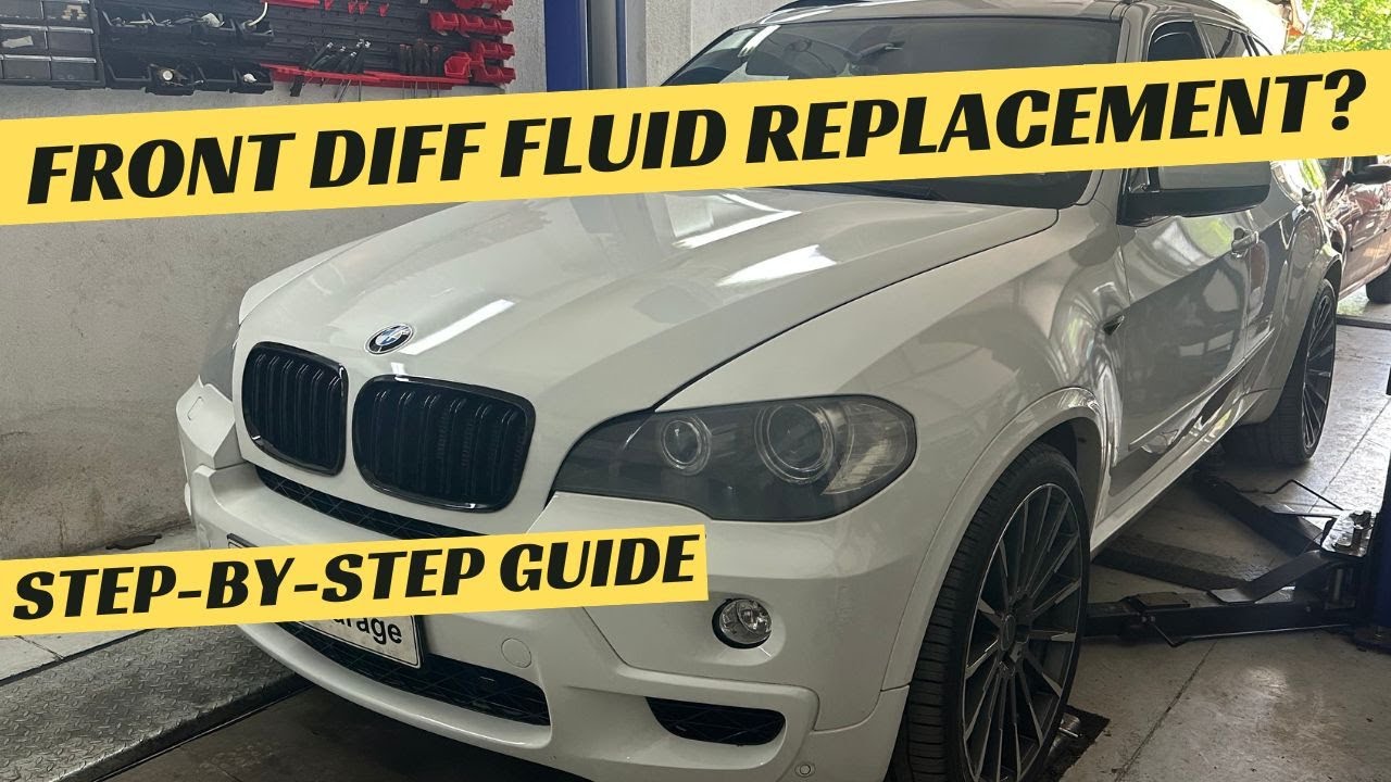 BMW X5 E70 Front Differential Fluid replacement