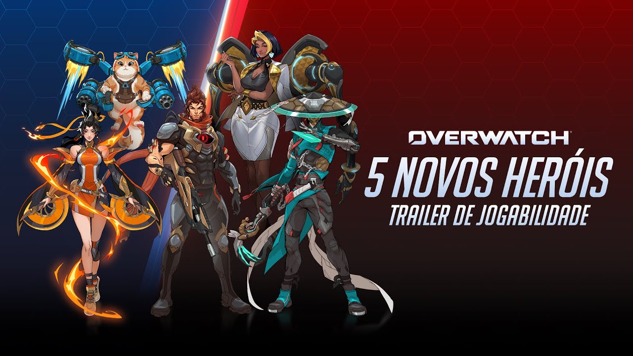 Trailer de Jogabilidade de 5 novos heróis | 1ª Temporada: Conquista | Overwatch