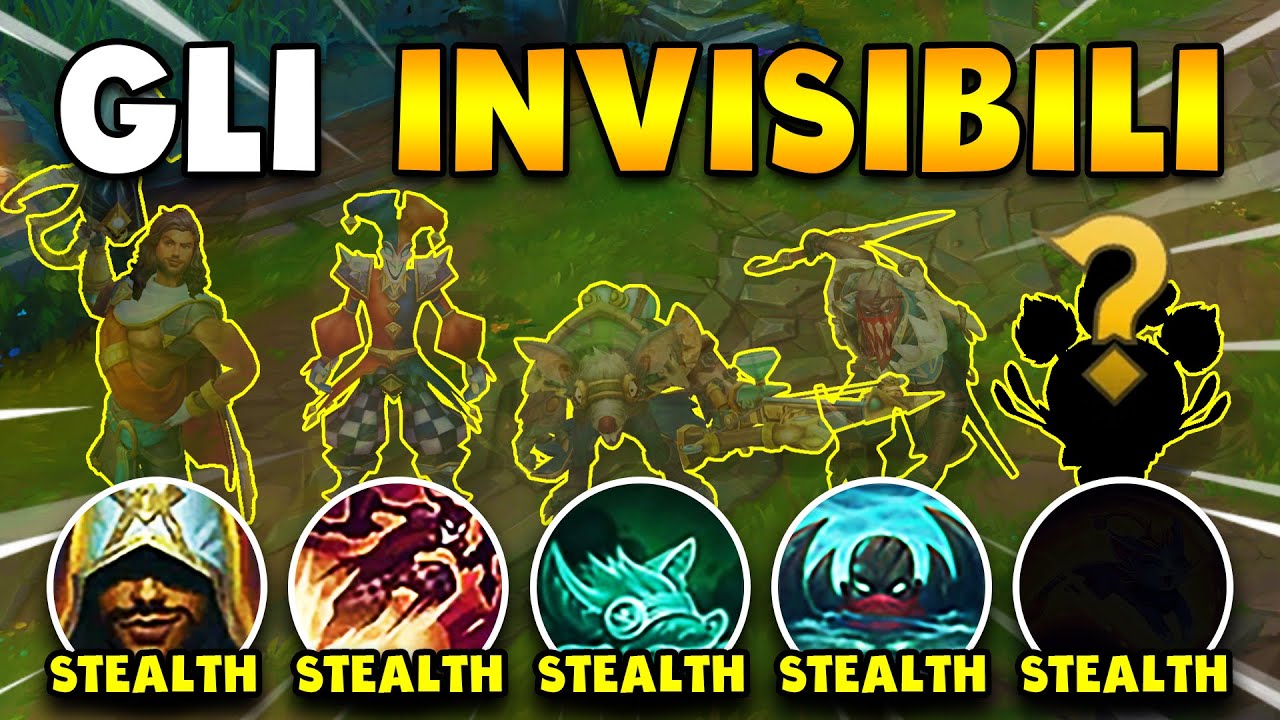 IL TEAM CHE NON PUOI VEDERE (5 CHAMP INVISIBILI) - TROLL SQUAD