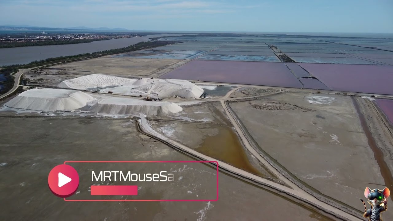 Magia Camargue: Salin-de-Giraud. Podniebna Podr&oacute;ż po Fabryce Soli. 2024-04