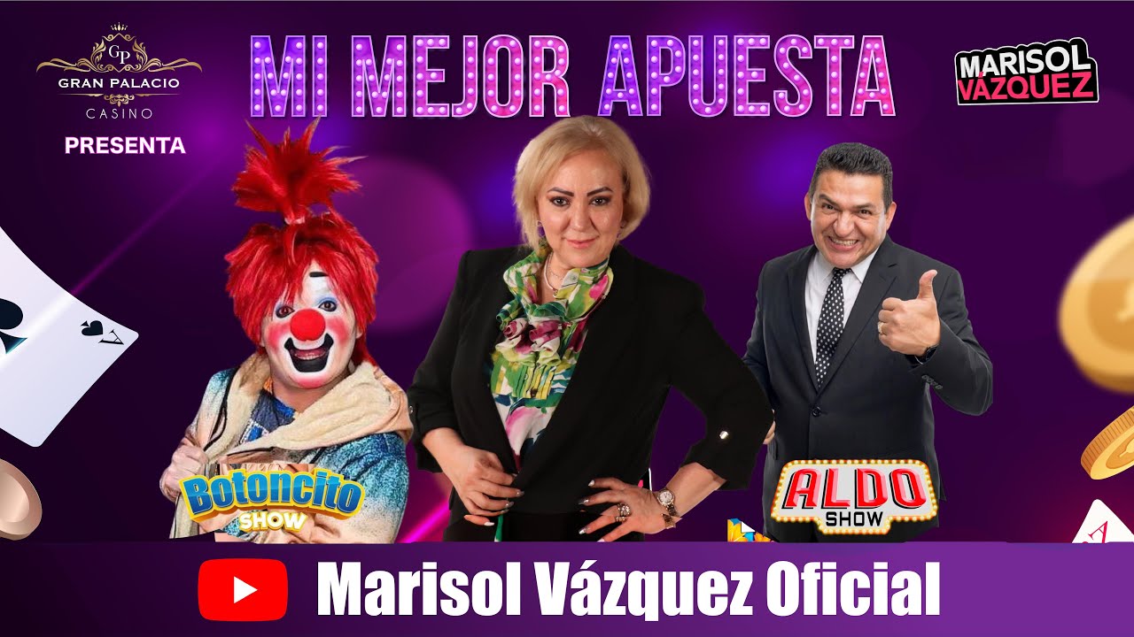 Marisol Vázquez en Mi Mejor Apuesta con Aldo Show, Botoncito y Gary Show