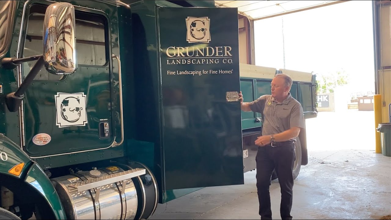 Great Idea: Look Inside a Grunder Landscaping Truck