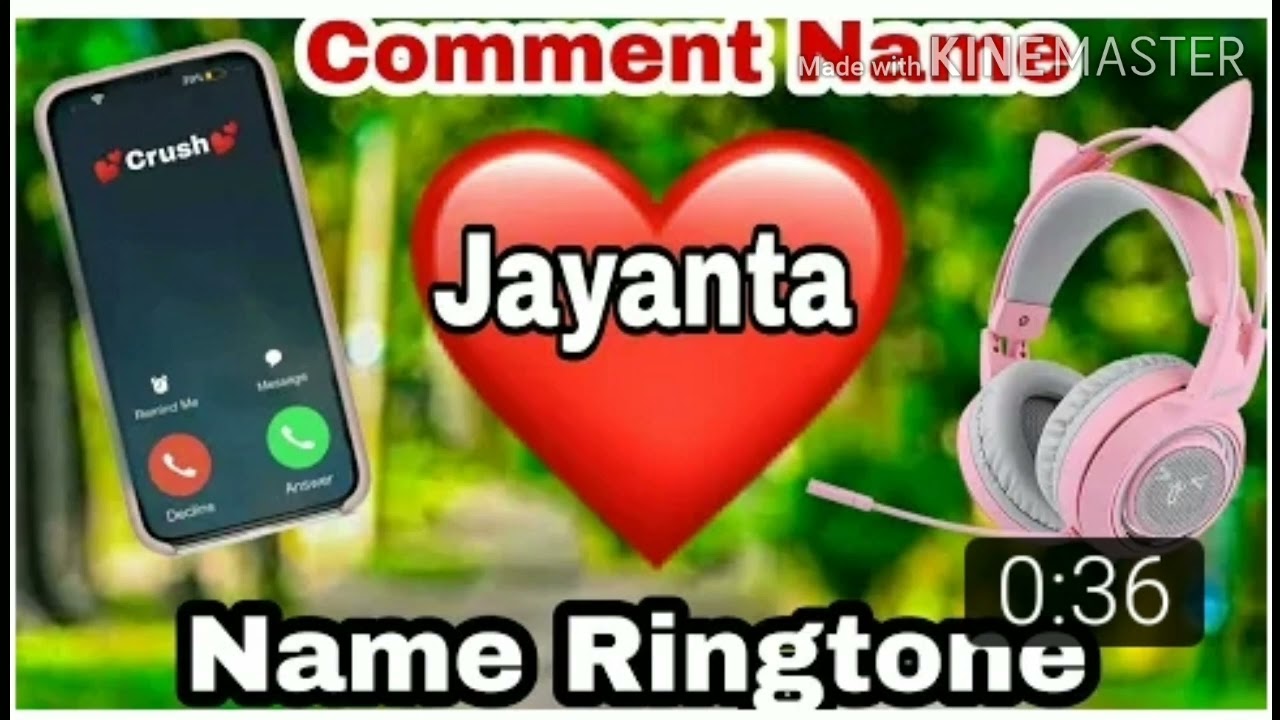 jayanta name ringtone#Jayanta please pickup the phone#