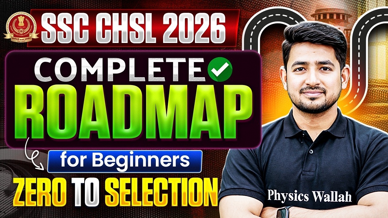 SSC CHSL Preparation 2026 | Complete Roadmap for Begineers | SSC CHSL Strategy by Ravinder Sir