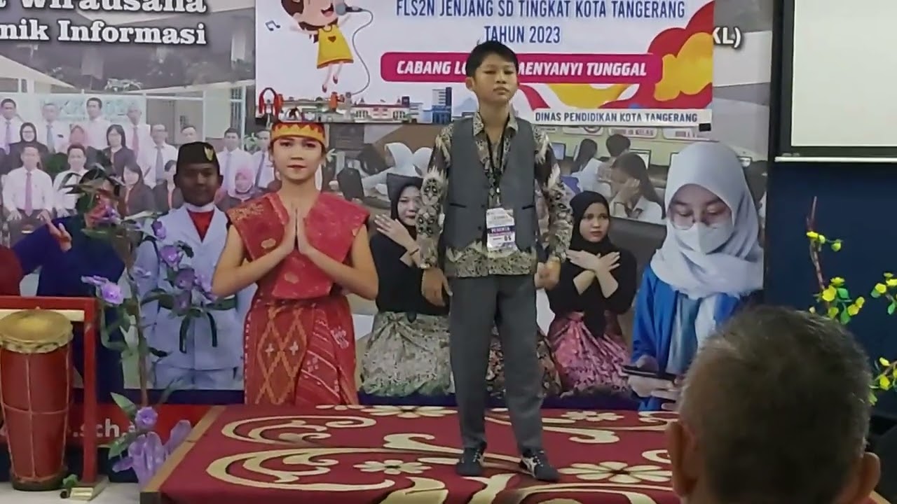 Yuan Therry (cover) juara 1 FLS2N 2023. lagu Gebyar Gebyar - Gombloh