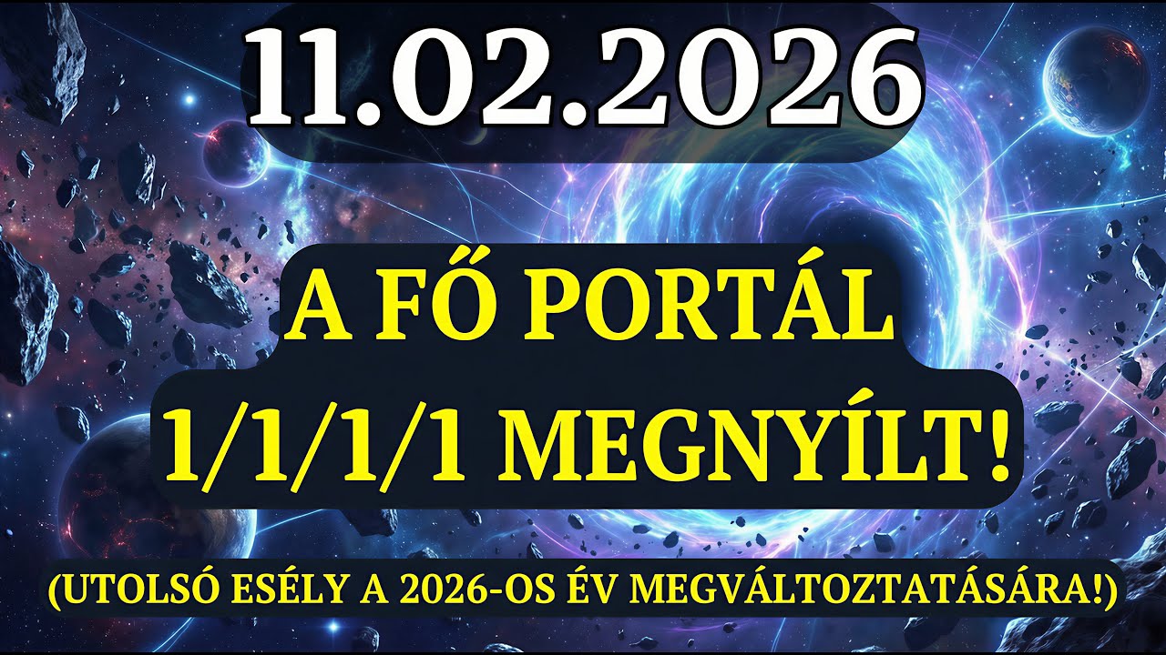 Majdnem elkéstél! De a 1111 portál megment! 2026. február 11.