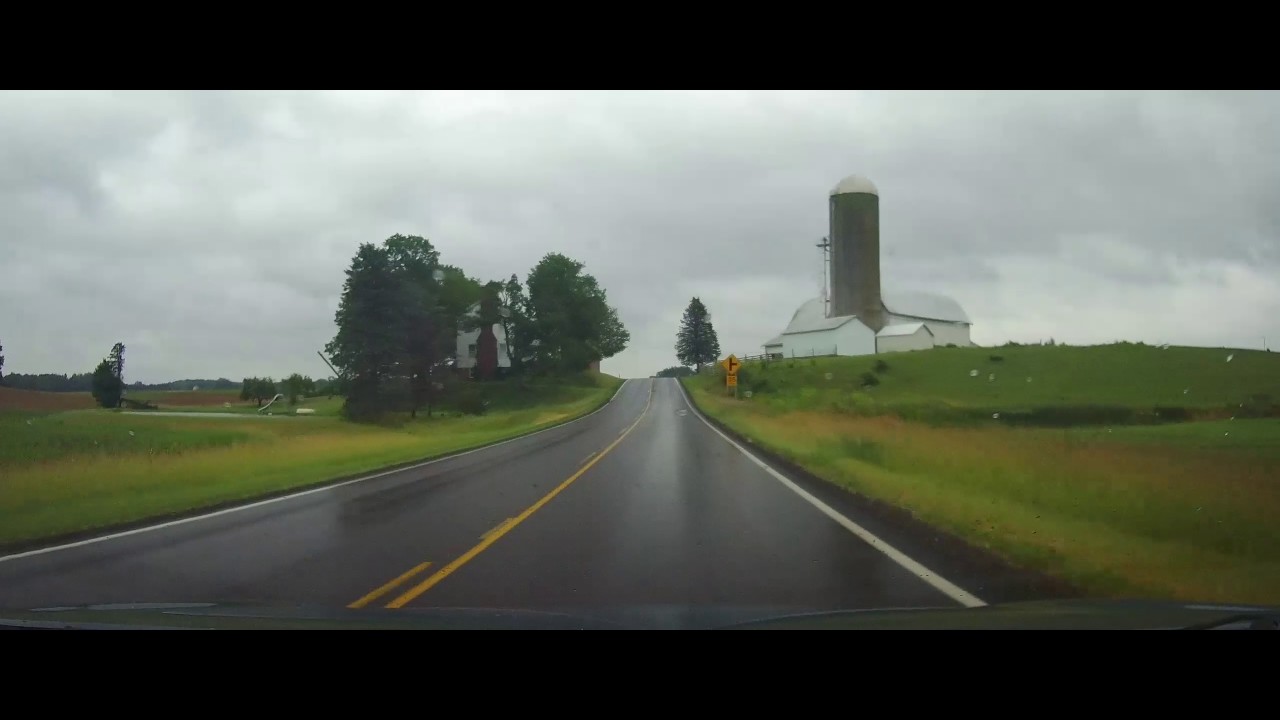 Driving on Ohio State Route 302 in Ashland and Wayne Counties