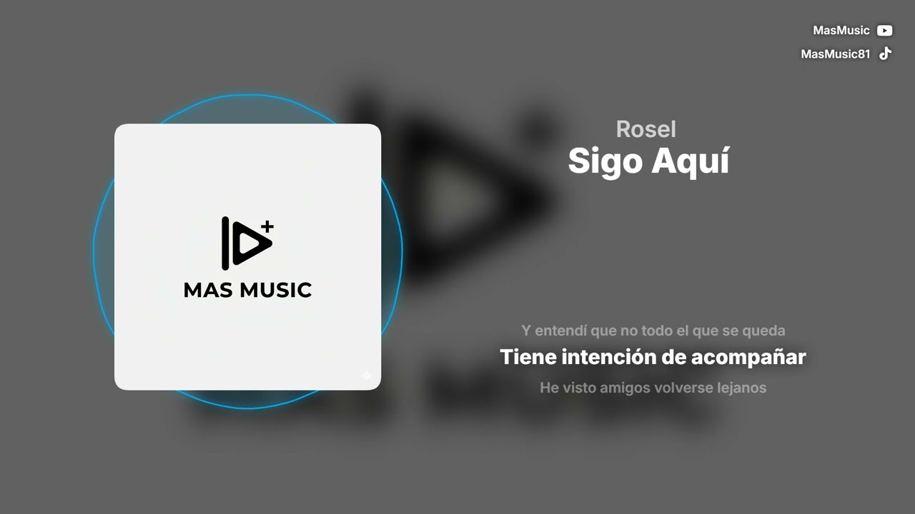 Sigo Aquí - Rosel