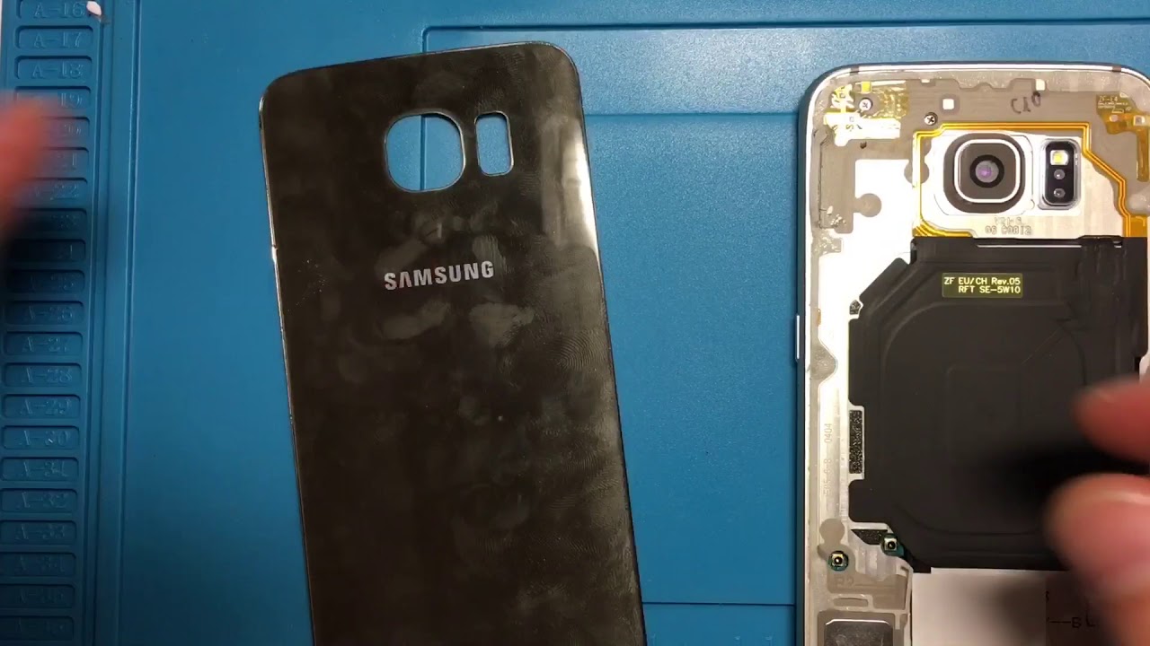 Samsung S6 G920F Gold Disassembly Разборка